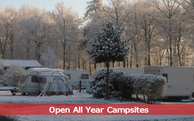 Open All Year Campsites and Caravan Sites Camp Site Articles