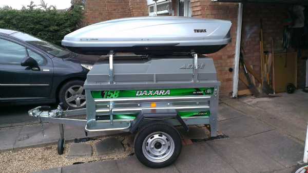 Daxara 158 with Thule motion 800 UKCampsite Camping and