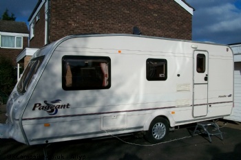 Bailey Pageant Moselle + Motor Mover, 4 berth, (2003)