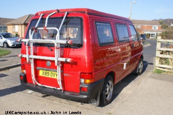 VW T4  - Van Rouge, 2 berth, (2001)