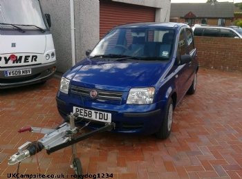 Fiat Panda 1.2 Dynamic TOW CAR., 2 berth, (2008)