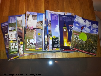 24 Caravan Club Magazines 2010 - 2012