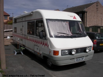 Frankia A730 Tag Axel, 6 berth, (1993)