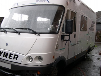 Hymer B584 Motorhome LHD, 3 berth, (2002)