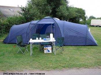 Ultrafit tent and  awn, 7+ berth, (2009)