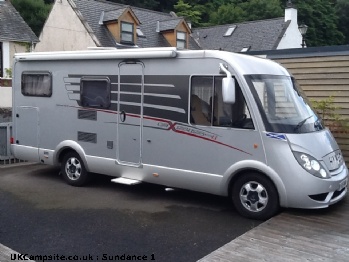 Hymer Exsis i 362 silverline, 4 berth, (2011)