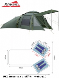 Khyam Freelander Deluxe, 4 berth, (2008)