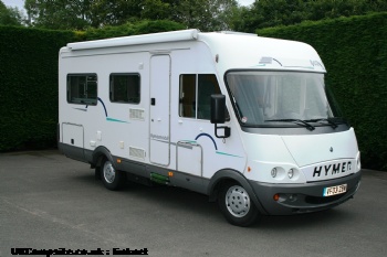 Hymer B634 - Left Hand Drive, 4 berth, (2003)