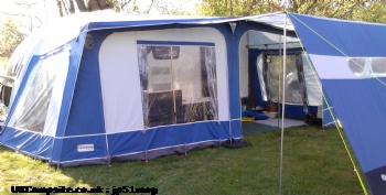 SHERWOOD AWNING IN BLUE