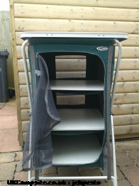 Gelert storage shelves cupboard (new)