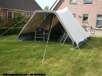 strong cotton piramid tent, 4 berth, (2004)