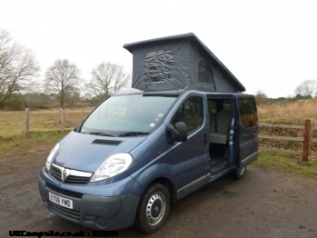 Vauxhall Vivaro, 4 berth, (2008)