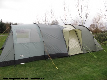 Outwell Virginia 5 + Icarus 500 canopy, 5 berth, (2011)