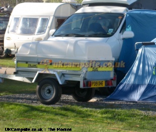 Franc trailer with lockable ABS lid