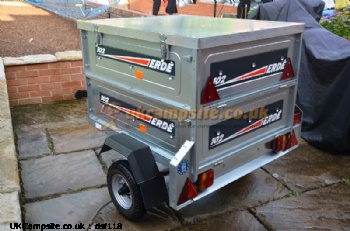 ERDE 102 HIGH SIDE  HARD TOP TRAILER