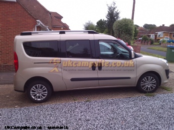 Fiat Doblo Maxi Eleganza Multijet, 2 berth, (2014)