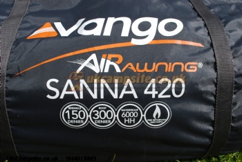 VANGO SANNA 420 2014 AIR AWNING