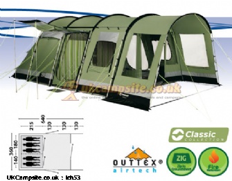 Outwell Wolf Lake 5 Family Tent, 5 berth, (2009)