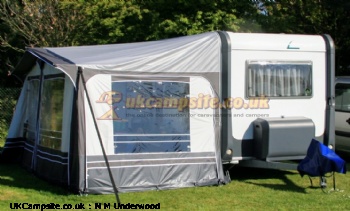 Grey Caravan Awning