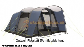 Outwell 2017 Flagstaff 5A Inflatable, 5 berth, (2017)