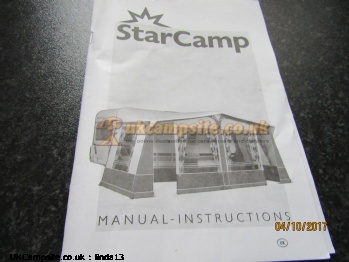 Star Camp Cameo Equipment (Awnings - Full) For Sale Classified Advert