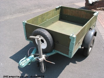 4ft x 3ft trailer with electrics