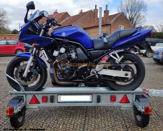 Armitage Side Loading Motorbike Trailer