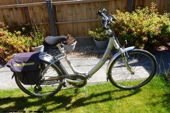 AS folding electric bike  26 wheels.