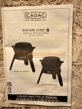 Cadac Safari Chef 2 (hardly used)