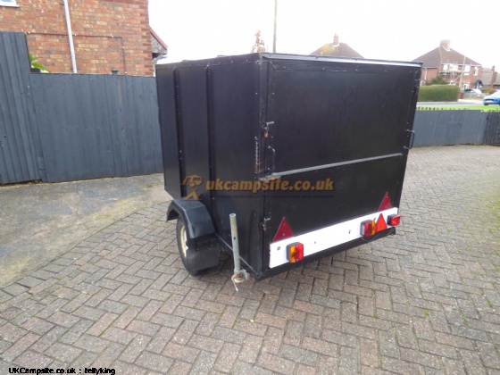 BOX TRAILER SINGLE AXLE WITH WATERPROOF 