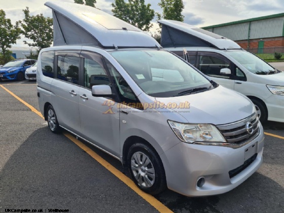 Wellhouse Leisure Nissan Serena, 2 berth, (2011)