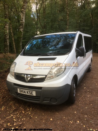 Vauxhall Vivaro, 2 berth, (2014)