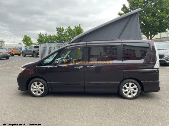 Wellhouse Leisure Nissan Serena, 2 berth, (2011)