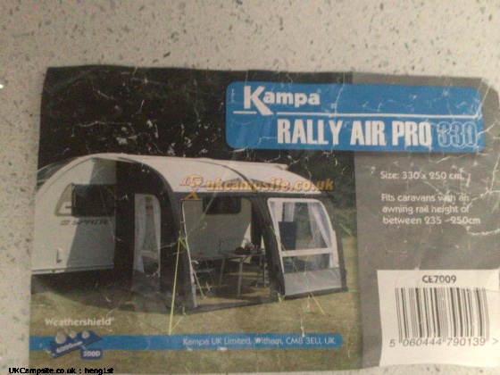 Kampa Rally Air Pro 330. Inflatable 