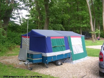 Raclet Solena folding camper, 2 berth, (2002)