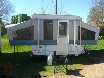 Coleman Taos Folding Camper, 6 berth, (1996)