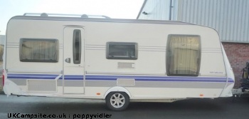 Hobby 570 SMF Excellent VIP, 4 berth, (2008) Caravan For Sale Classified  Advert