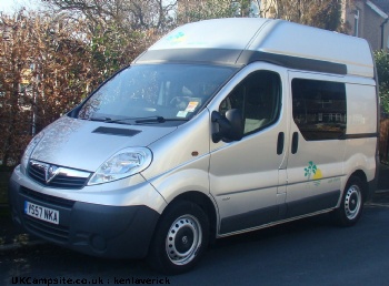 Vauxhall VIVARO HI TOP, 2 berth, (2008)