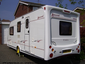 Elddis Avante 524 2005 4 berth, 4 berth, (2005)