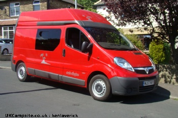 Vauxhall vivaro, 2 berth, (2008)