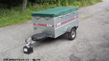 Caddy 530 trailer with high side kit