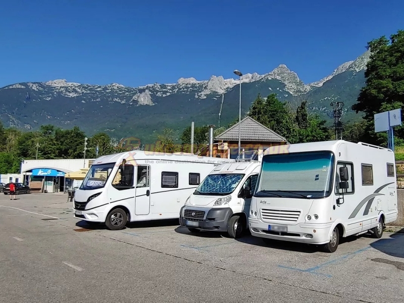 Dvor Bovec Camper Parking