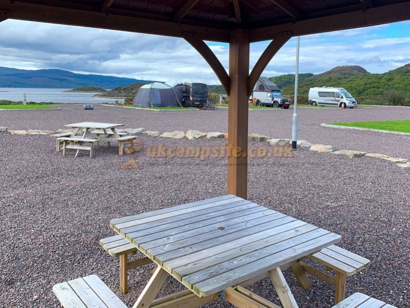 Portavadie Loch Fyne Motorhome Parking