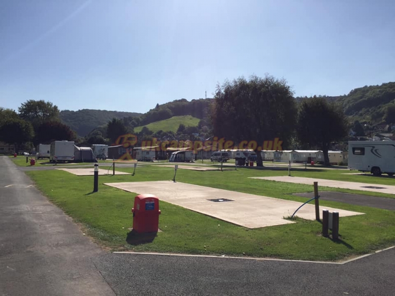 Porlock Caravan and Camping Park , Porlock Campsites, Somerset